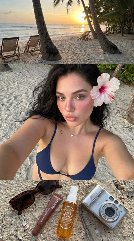 Beach Vibes in Three Panels